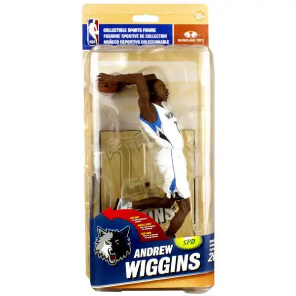 McFarlane Toys NBA Minnesota Timberwolves Sports Basketball Series 26 Andrew Wiggins Action Figure