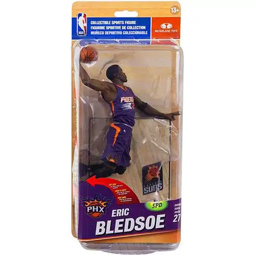 McFarlane Toys NBA Phoenix Suns Sports Basketball Series 27 Eric Bledsoe Action Figure [Purple Uniform]