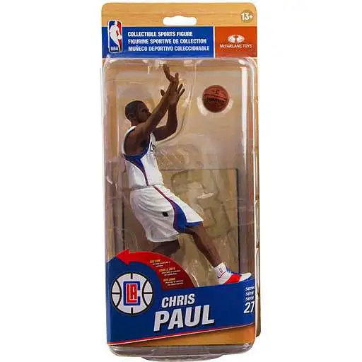 McFarlane Toys NBA Los Angeles Clippers Sports Basketball Series 27 Chris Paul Action Figure [White Uniform]