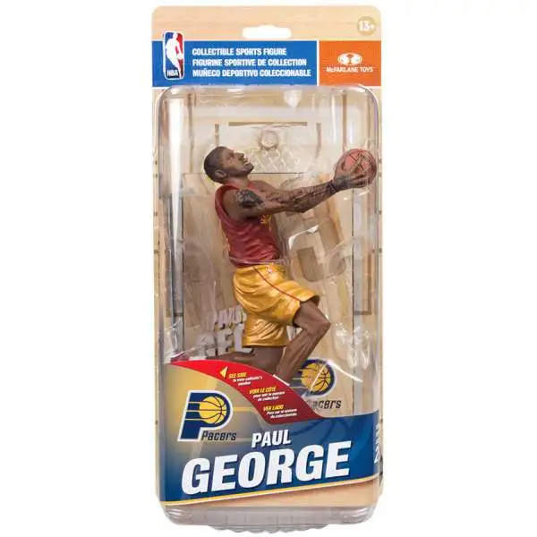 McFarlane Toys NBA Indiana Pacers Sports Picks Basketball Series 29 Paul George Action Figure