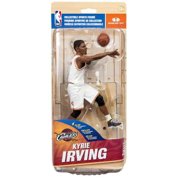 McFarlane Toys NBA Cleveland Cavaliers Sports Picks Basketball Series 29 Kyrie Irving Action Figure [White Jersey]