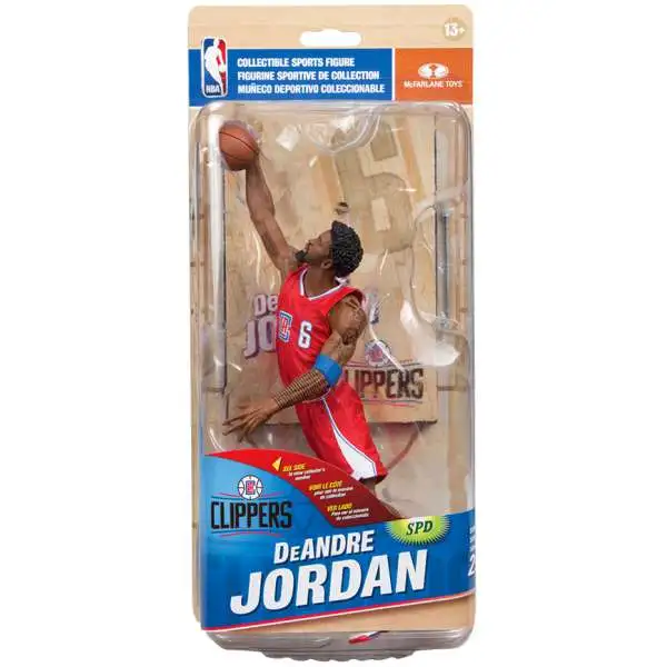McFarlane Toys NBA Los Angeles Clippers Sports Basketball Series 29 DeAndre Jordan Action Figure