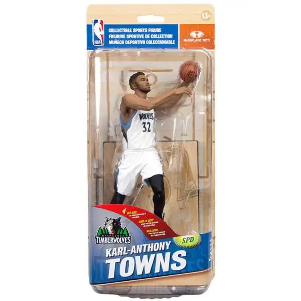 McFarlane Toys NBA Minnesota Timberwolves Sports Picks Basketball Series 29 Karl-Anthony Towns Action Figure