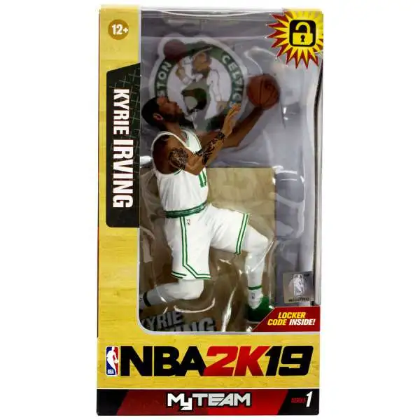 McFarlane Toys NBA Boston Celtics Sports Picks Basketball 2K19 MyTeam Series 1 Kyrie Irving Action Figure