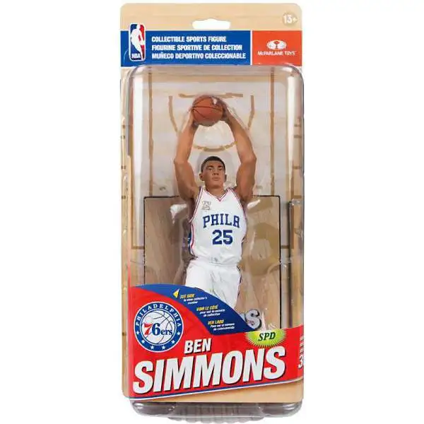 McFarlane Toys NBA Philadelphia 76ers Sports Basketball Series 30 Ben Simmons Action Figure