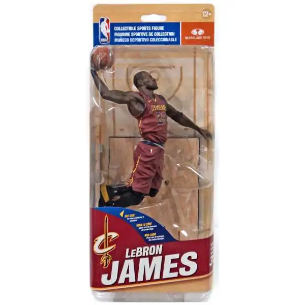 McFarlane Toys NBA Cleveland Cavaliers Sports Basketball Series 31 Lebron James Action Figure [Red Uniform]