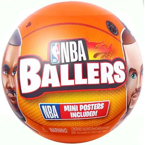 5 Surprise NBA Ballers Series 1 Mystery Pack [1 RANDOM Basketball Player!]