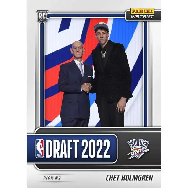 NBA OKC Thunder 2022-23 Instant Draft Night Basketball Single Card