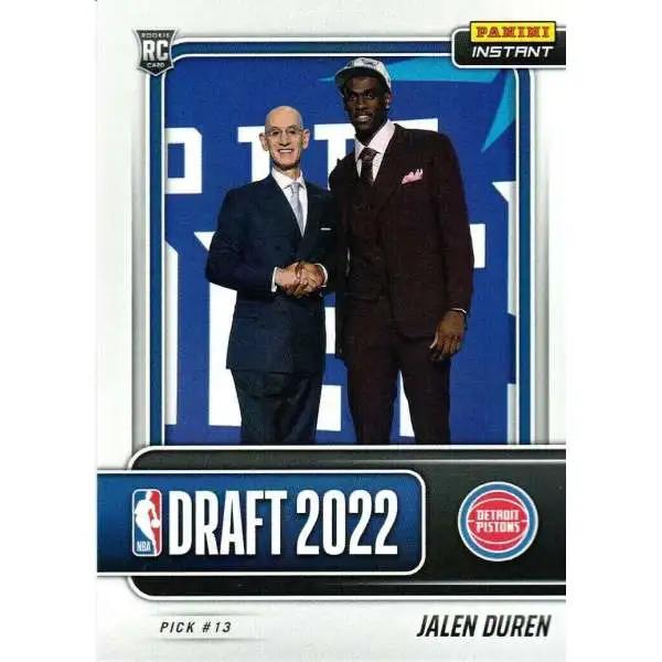 NBA 2022-23 Instant Draft Night Basketball Jalen Duren DN13 [#13 Pick]