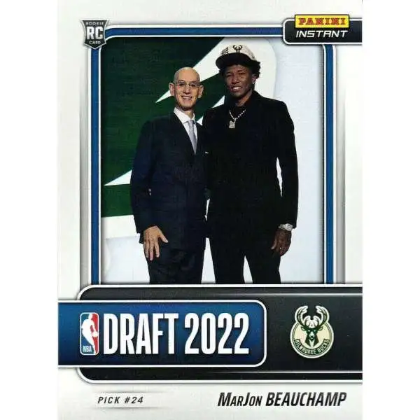 MarJon Beauchamp – 2022-23 NBA Instant Draft Night Draft Night– Red /25