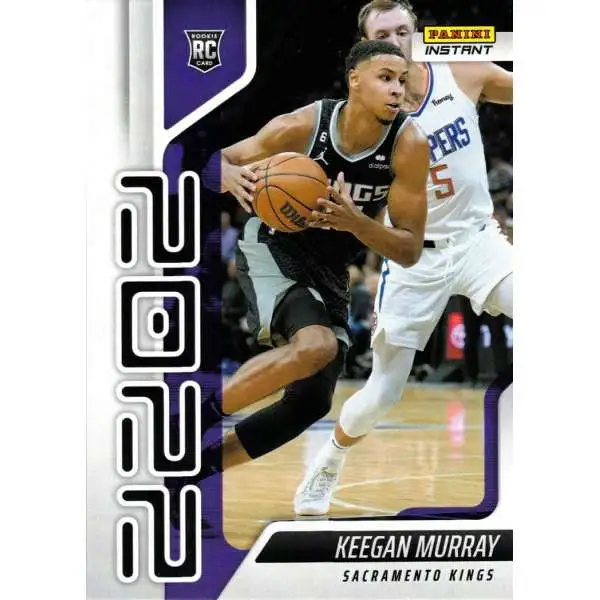 NBA 2022-23 Instant Year One Basketball Keegan Murray #4 [Rookie Card]