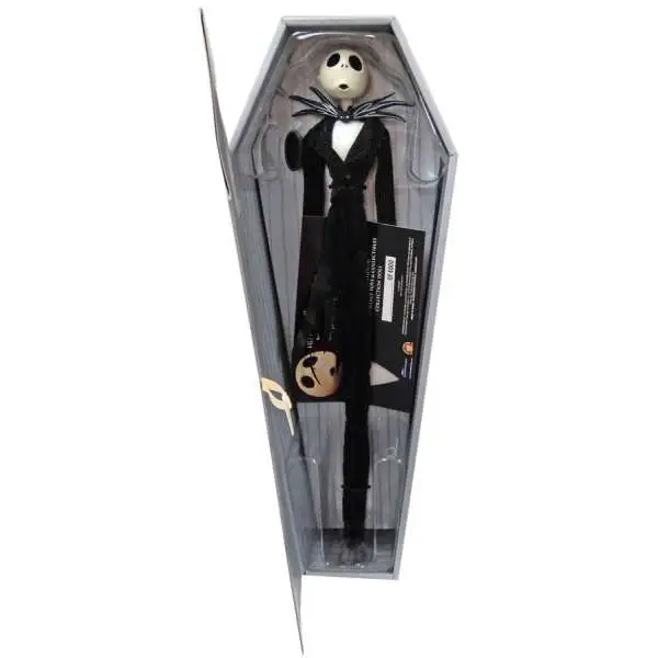 Nightmare Before Christmas 25th Anniversary Coffin Doll Jack Skellington Exclusive 16-Inch