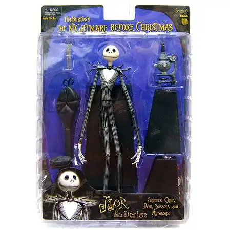 NECA The Nightmare Before Christmas Series 6 Jack Skellington Action Figure [Experiment, Damaged Package]