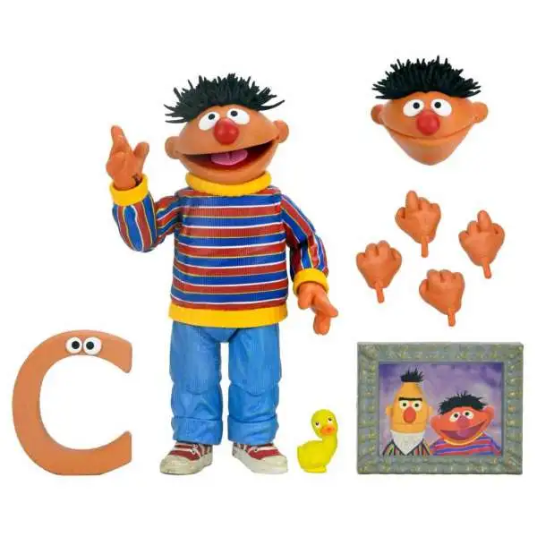 NECA Sesame Street Ernie Action Figure [Ultimate Version]