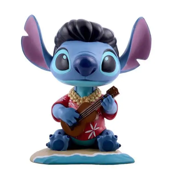 NECA Disney Lilo & Stitch Blue Hawaiian Elvis Stitch 6.5-Inch Head Knocker