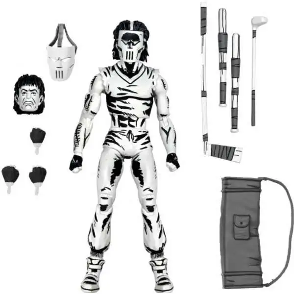 NECA Teenage Mutant Ninja Turtles Mirage Comics Casey Jones Action Figure [Black & White]