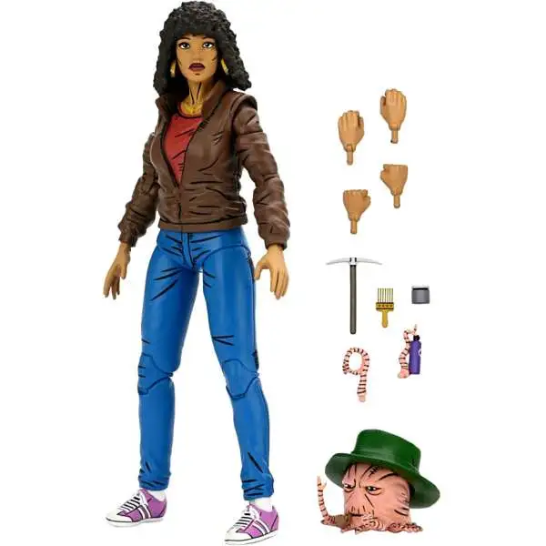 NECA Teenage Mutant Ninja Turtles Mirage Comics April O'Neil Action Figure