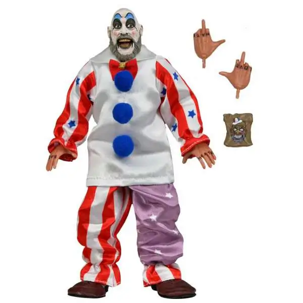 NECA House of 1000 Corpses Rob Zombie's Captain Spaulding Clothed Action Figure [20th Anniversary] (Pre-Order ships September)
