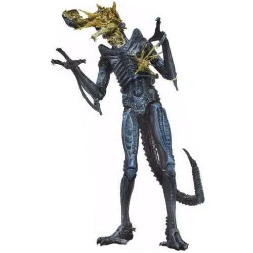 NECA Aliens Series 12 Battle-Damaged Alien Xenomorph Action Figure [Blue]