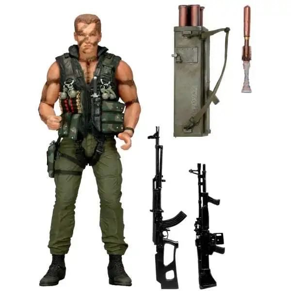 NECA 30th Anniversary Commando Action Figure [Ultimate John Matrix ]