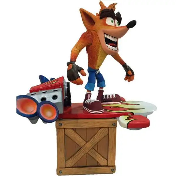 NECA Crash Bandicoot – Figurine d'action de 17,8 cm – Figurine de crash  basique
