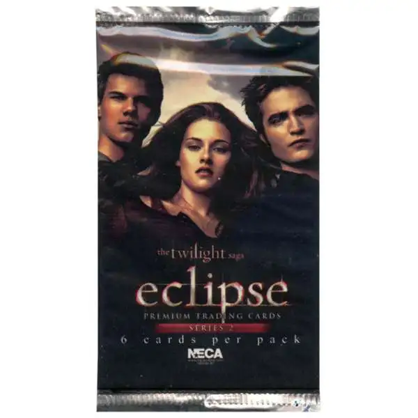 NECA Twilight New Moon Eclipse Series 2 Trading Card Pack [6 Cards]