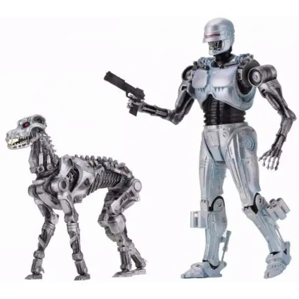 NECA RoboCop vs. The Terminator EndoCop & Terminator Dog Action Figure 2-Pack