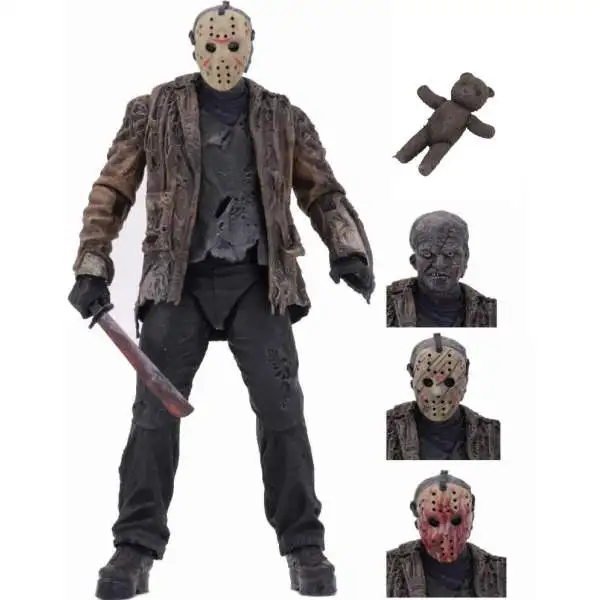 NECA Friday the 13th Freddy vs. Jason Jason Voorhees Action Figure [Ultimate Version]
