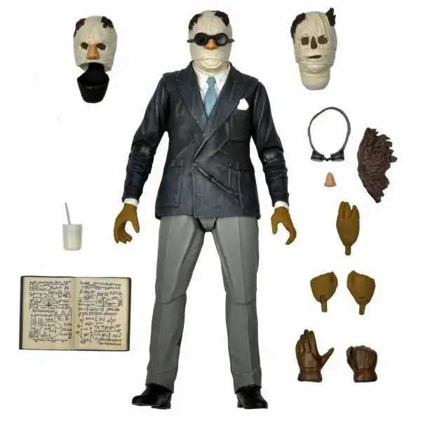 NECA Universal Monsters The Invisible Man Action Figure [Ultimate Version]