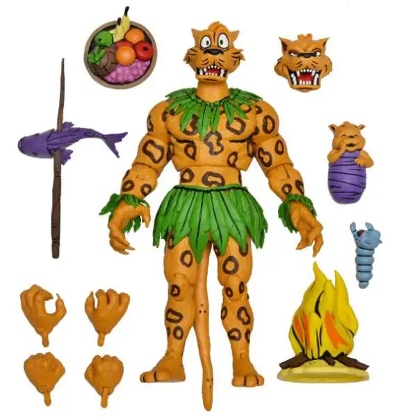 NECA Teenage Mutant Ninja Turtles Archie Comics Adventure Series Jagwar Action Figure
