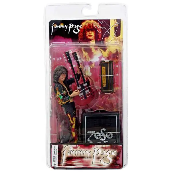 NECA Led Zeppelin Jimmy Page Action Figure