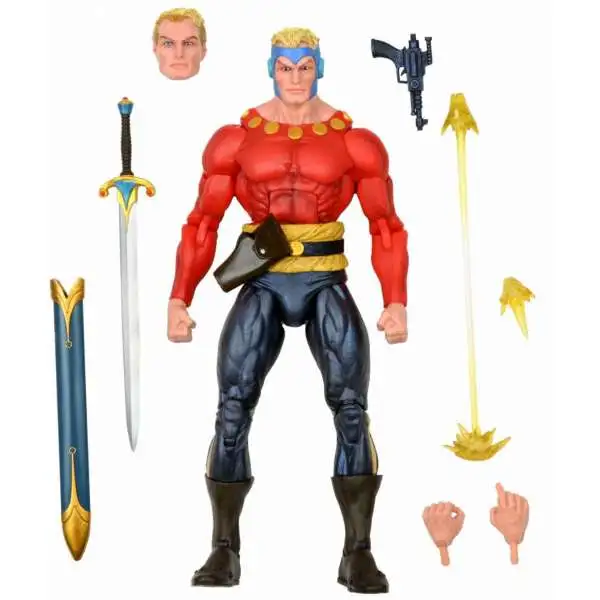 NECA Original Superheroes King Features Flash Gordon Action Figure