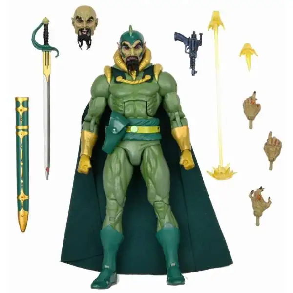 NECA Original Superheroes King Features Ming the Merciless Action Figure