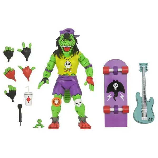 NECA Teenage Mutant Ninja Turtles Archie Comics TMNT Adventure Series Mondo Gecko Action Figure
