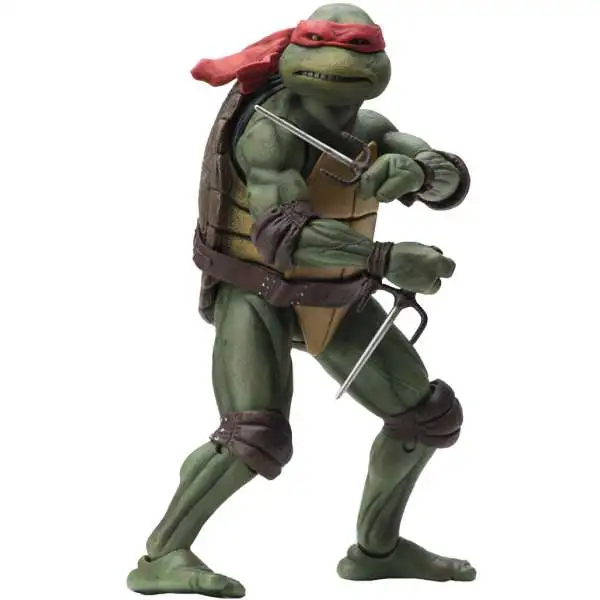 NECA Teenage Mutant Ninja Turtles Raphael Exclusive Action Figure [1990 Movie, Damaged Package]