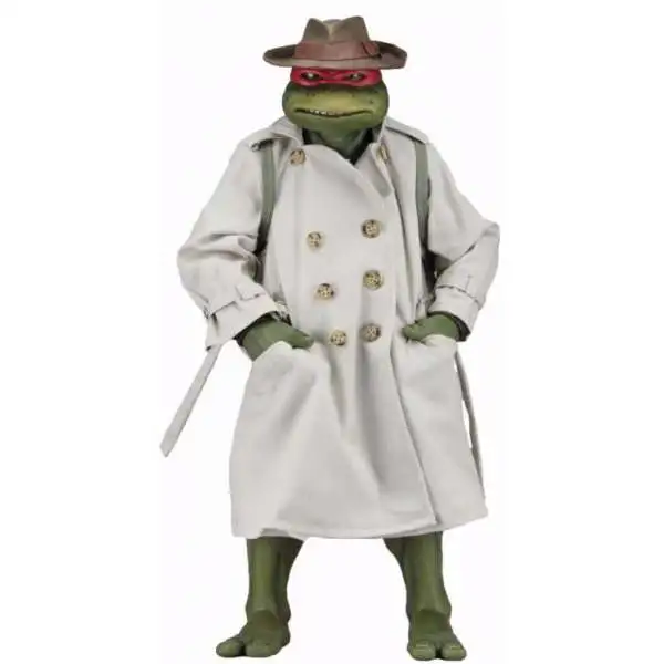 NECA Teenage Mutant Ninja Turtles Quarter Scale Raphael in Disguise Action Figure [1990 Movie]