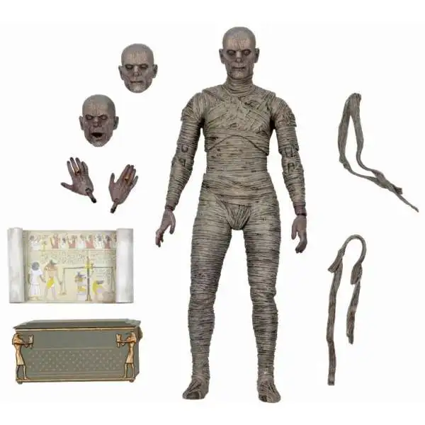 NECA Universal Monsters The Mummy Action Figure [Ultimate Version, Full Color]