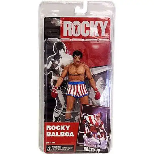 NECA Rocky IV Series 2 Rocky Balboa Action Figure Post Fight - ToyWiz