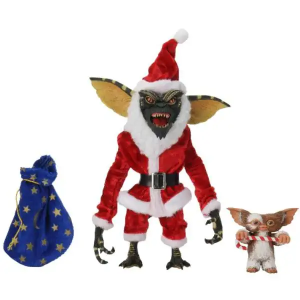 NECA Gremlins Santa Stripe & Gizmo Action Figure (Pre-Order ships January)