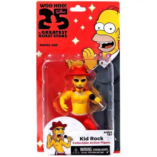 NECA The Simpsons Greatest Guest Stars Series 1 Kid Rock Action FIgure