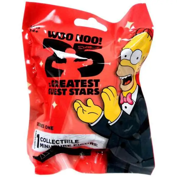 NECA The Simpsons Greatest Guest Stars Mini Figures Series 1 Mystery Pack