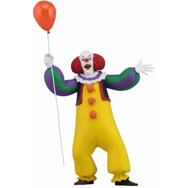 NECA IT Toony Terrors Pennywise Action Figure [1990 Version]