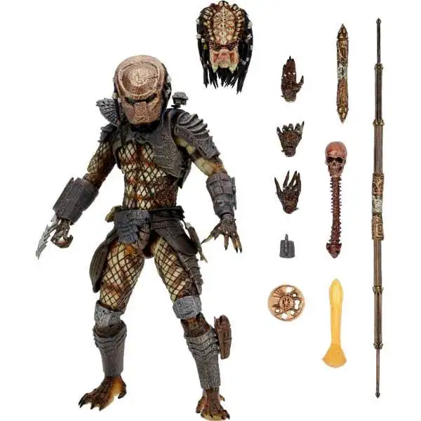 NECA Predator 2 City Hunter Predator Action Figure [Ultimate Version, Damaged Package]