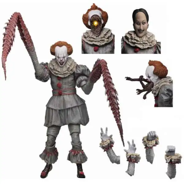 NECA IT Movie (2017) Pennywise Action Figure [Dancing Clown, Ultimate Version]