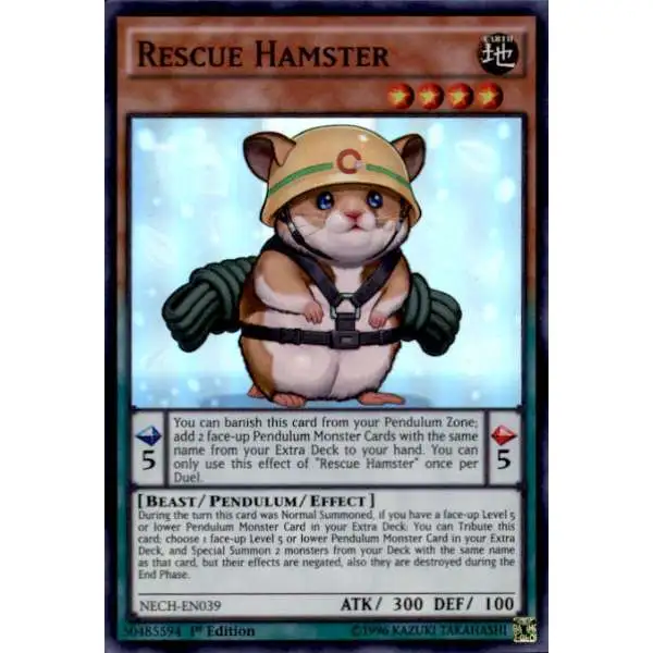 3x Rescue Hamster 1st Edition Super Rare PEVO-EN028 Yu-Gi-Oh! 