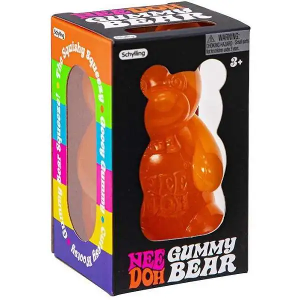 NeeDoh Gummy Bear Stress Ball [1 RANDOM Color]