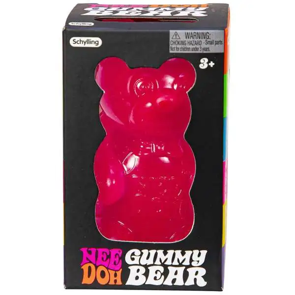 NeeDoh Gummy Bear Stress Ball [Pink]