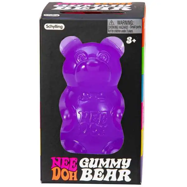 NeeDoh Gummy Bear Stress Ball [Purple]