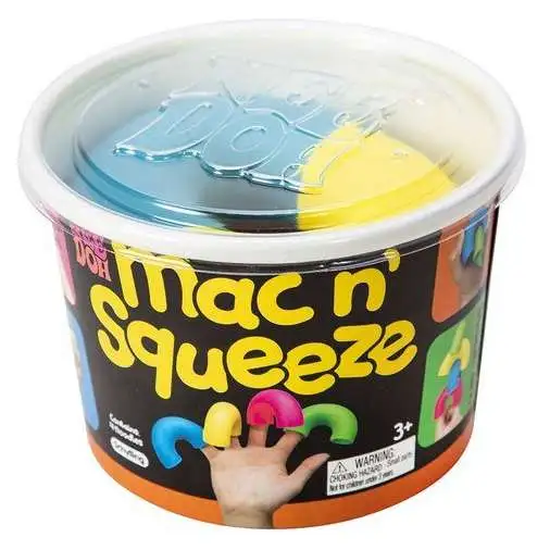 NeeDoh Mac n' Squeeze Stress Ball [1 RANDOM Color, Damaged Package]