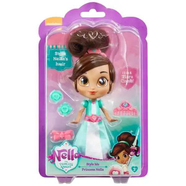 Nickelodeon Nella The Princess Knight Style Me Princess Nella 7-Inch Figure [Loose]